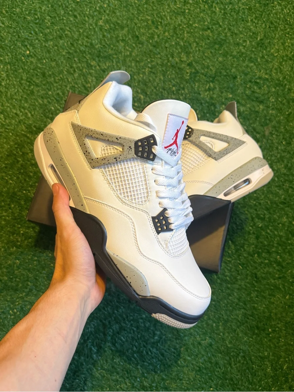 Air Jordan 4 Retro White Cement
